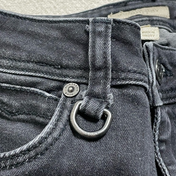 Burberry Brit Westbourne Black Skinny Ankle Jeans 25 - Picture 3 of 11